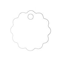 Scalloped Circle